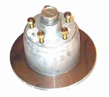 (182246) 182246 Galvanized Beehive Disc Rotor suit 600x9 Wheel  with Slimline Bearings