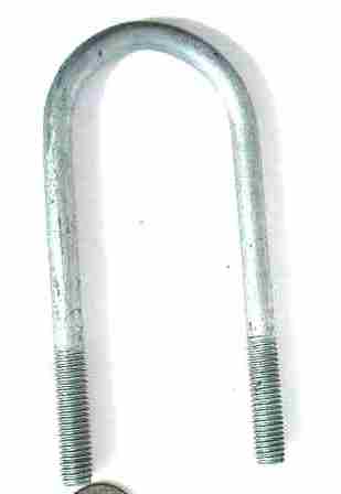 (702562) Round Galvanized U-Bolt  50mm I.D x 152mm