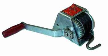 (187320) Premium Galvanized Winch 1:1 Ratio with webbing