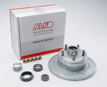 (182247) 182247 Galvanized Disc Rotor 5 Stud suit Commodore stud pattern with LM Bearings