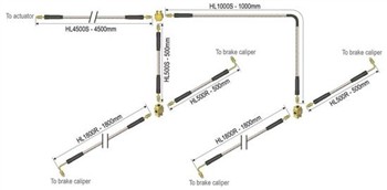 (180934) 180934 HL4500-2 Hydraline Kit