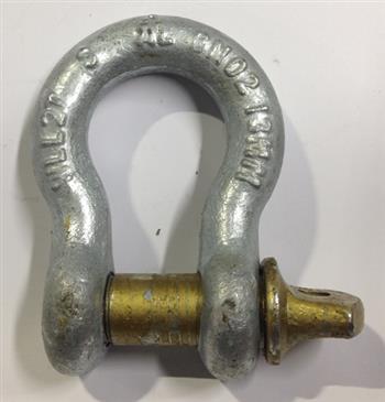 (109661) 2000kg Rated 13mm Bow shackle